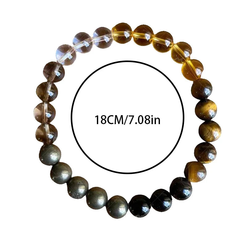 Natural stone bracelet, protection, fertility, self-love, open road,