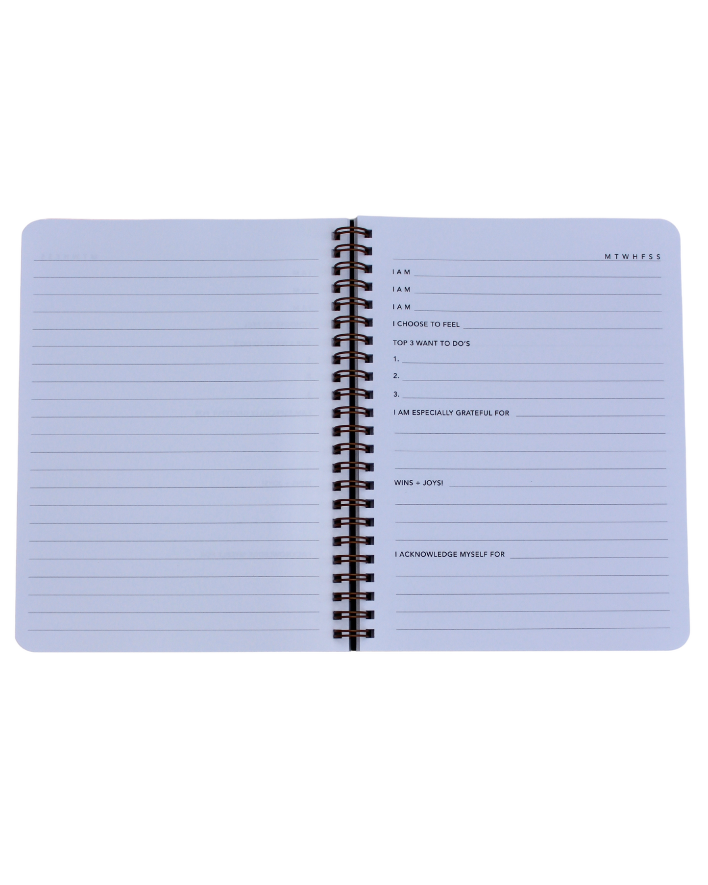 Daily Intentions Reflection Jounal